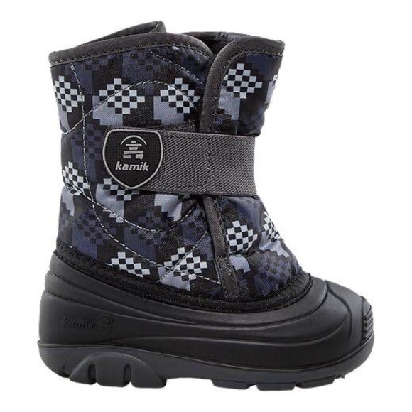 Kamik Other - BRAND NEW toddler boy girl kamik snowbug 4 black winter snow boots size 5 6 7